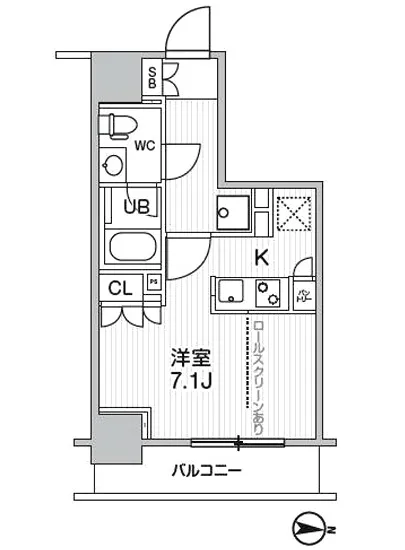 シーズンフラッツ元浅草4丁目 202