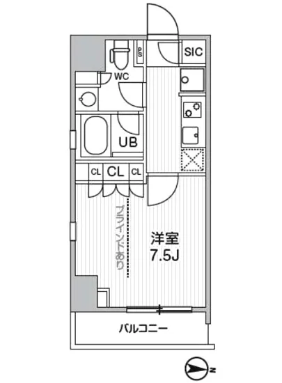 シーズンフラッツ元浅草4丁目 201