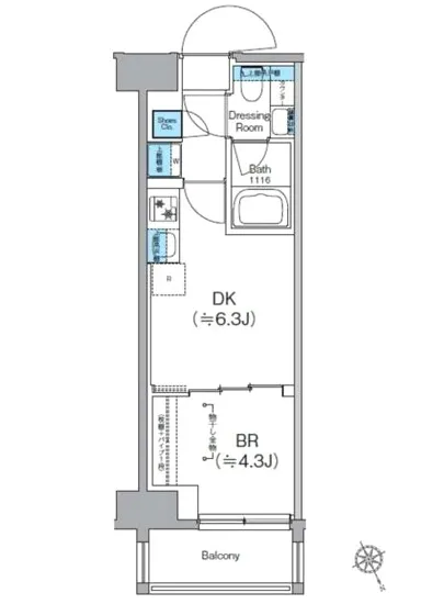 クレヴィアリグゼ日暮里根岸 403