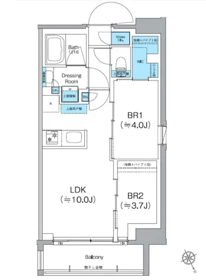 クレヴィアリグゼ日暮里根岸 701