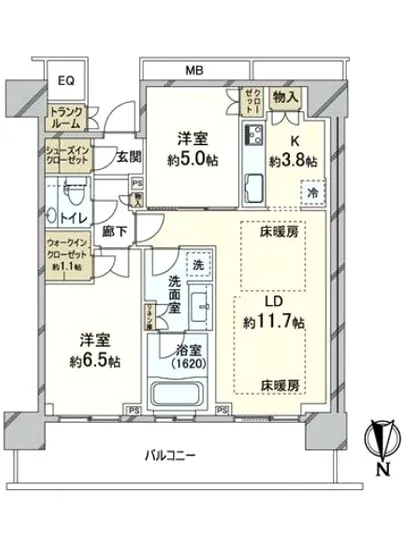 ザ・パークハウス晴海タワーズ ティアロレジデンス 35F