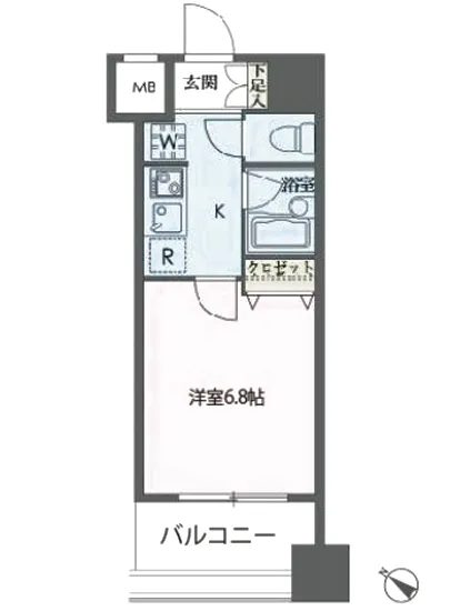 ドゥーエ新川 1303