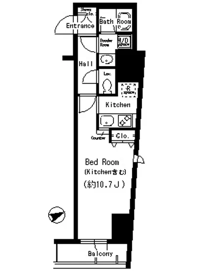 パークキューブ池袋要町 801