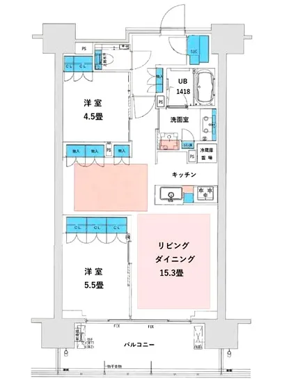 パークホームズ初台ザレジデンス 5F