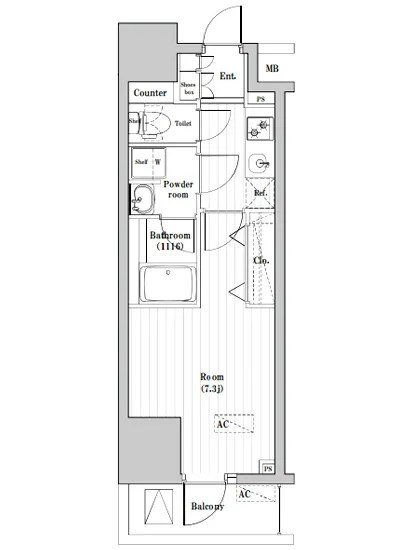 オーパスレジデンス武蔵小山 1506