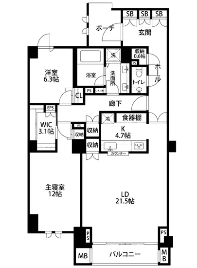 グランツオーベル南平台 105