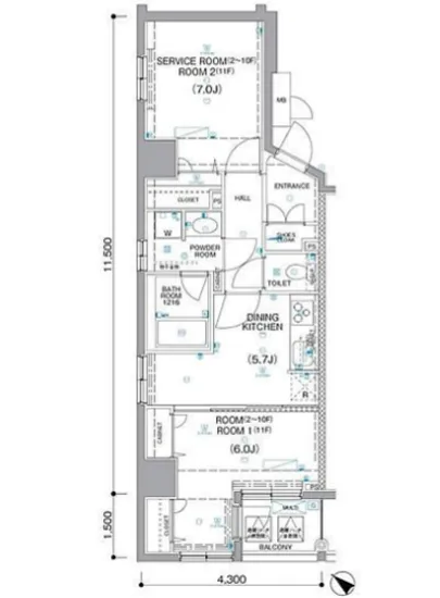 レヴィーナ東京八重洲通り 202