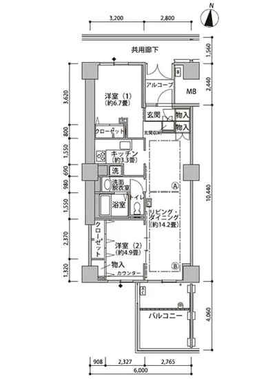 東雲キャナルコートCODAN 21-407