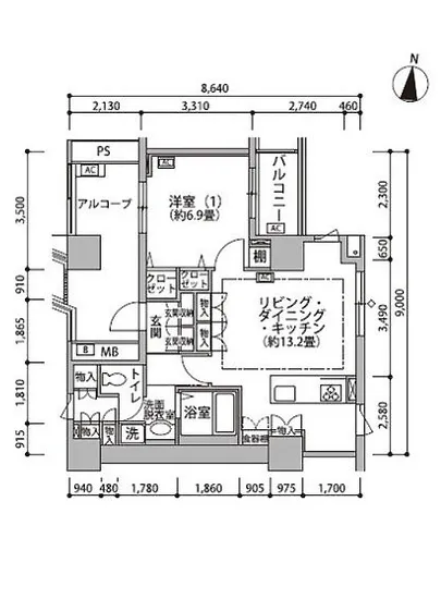 東雲キャナルコートCODAN 19-612