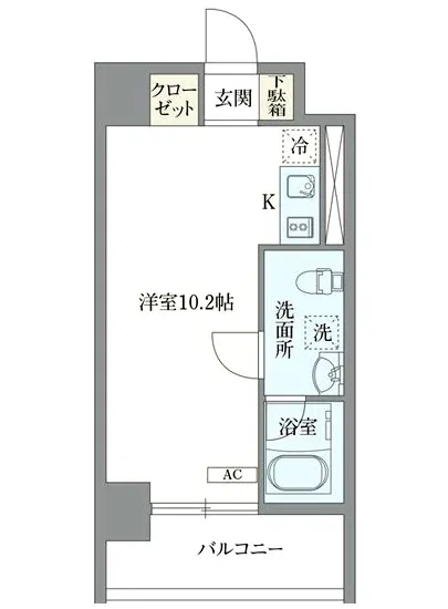 オープンブルーム東新宿 201