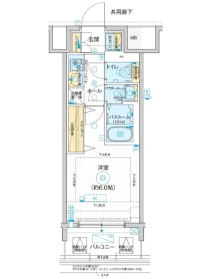 ディームス品川南大井 602