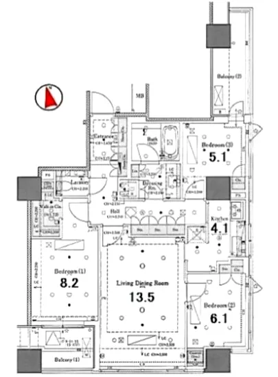 パークハウス麹町プレイス 15F