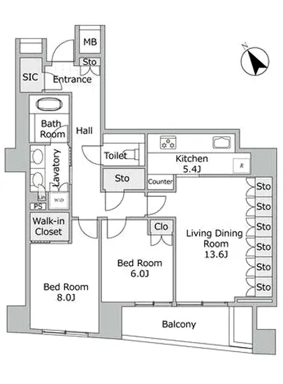 フォレセーヌ赤坂檜坂 3F