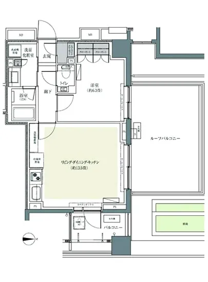 パークハウス東中野リヴゴーシュ 514