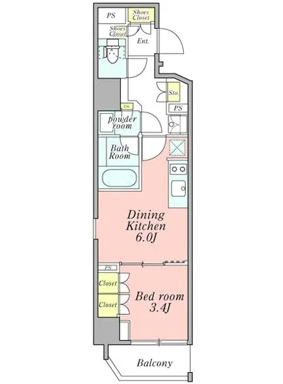 クレストコート新宿山吹町 306