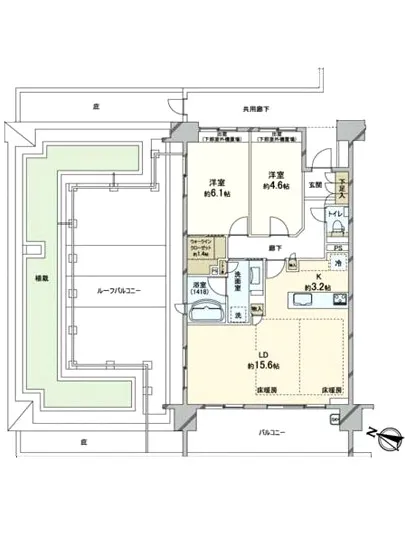 パークホームズ桜新町 7F