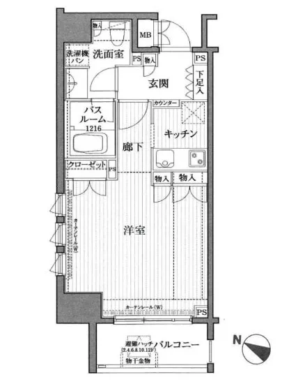 ピュアーレ広尾 401