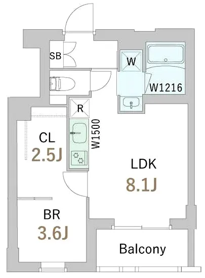 グランデュオ学芸大学2 202