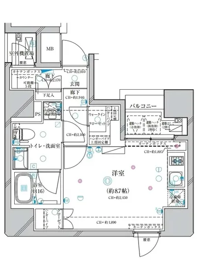 ディアレイシャス錦糸町 1301