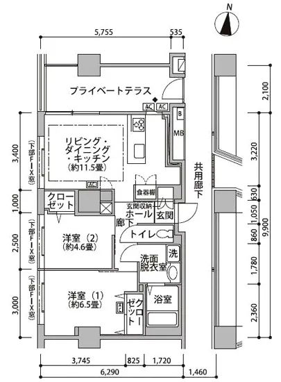 東雲キャナルコートCODAN 19-1304