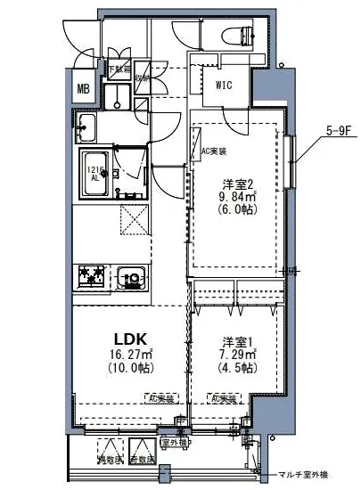 エスレジデンス尾久アジュール 801