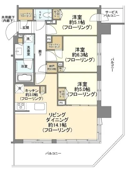 シティタワーズ東京ベイ E-29F