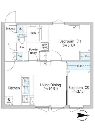 ラピス武蔵小山 402