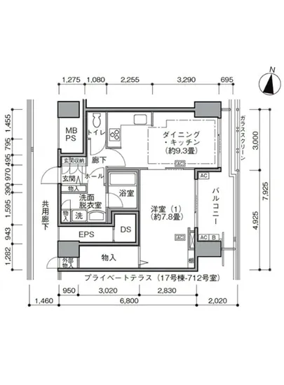 東雲キャナルコートCODAN 17-711