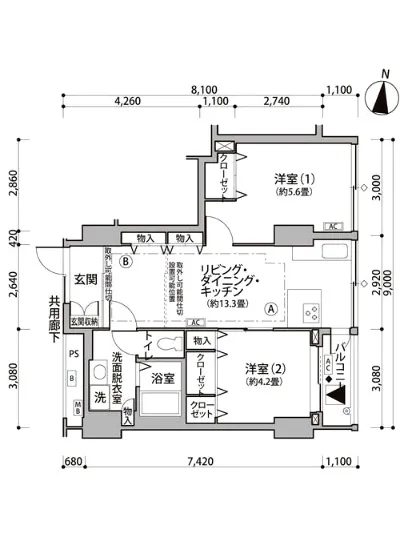 東雲キャナルコートCODAN 13-702