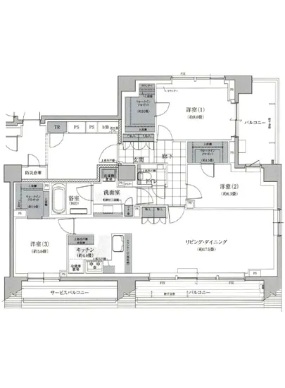 グランドメゾン白金高輪パークフロント 8F