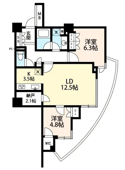 ドレッセ目黒インプレスタワー 20F