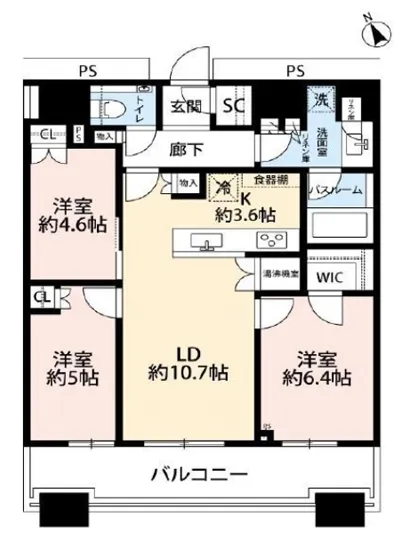 勝どきザ・タワー 21F