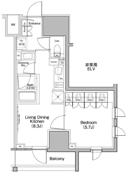 ザ・パークハビオ板橋区役所前 407