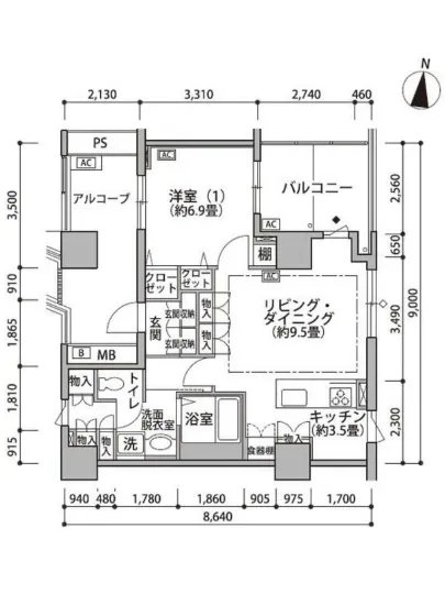 東雲キャナルコートCODAN 19-512