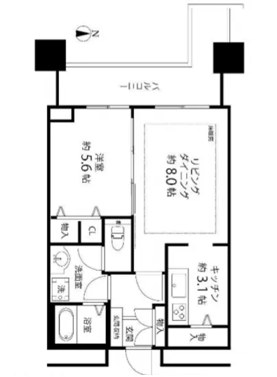 河田町ガーデン 1-2315