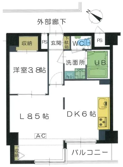 シルバーパレス白金台 4F