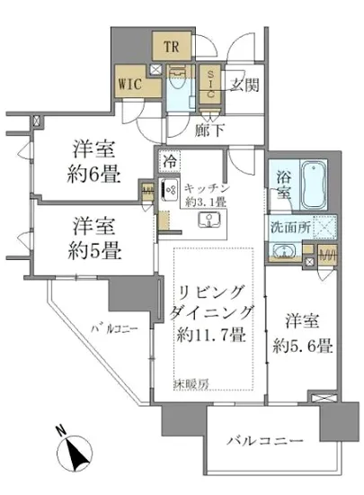 シティハウス東池袋 201