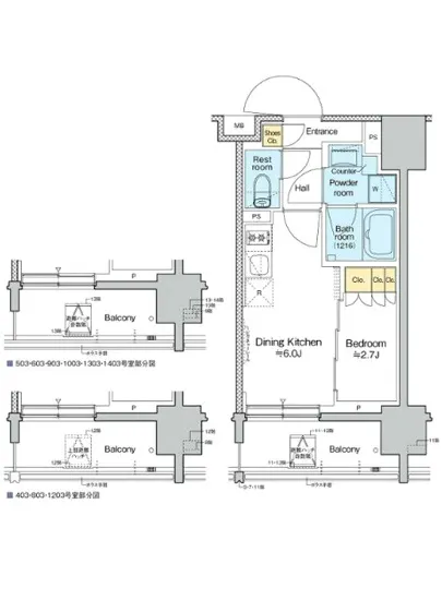 プラウドフラット亀戸ステーションプレイス 703