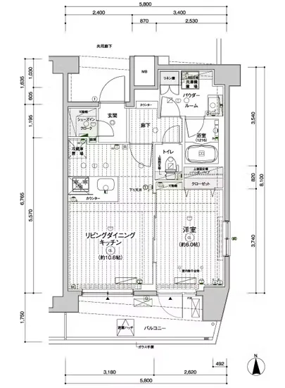 メインステージ東向島2 1003