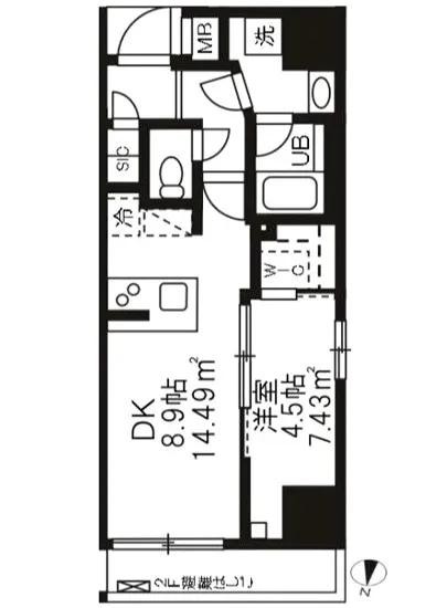 アジールコート板橋本町 205