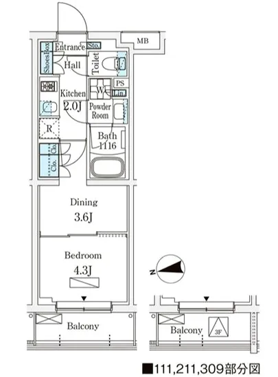 WAKABA View Apartment 111