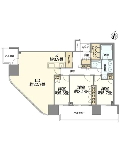 二子玉川ライズタワー&レジデンス E-19F