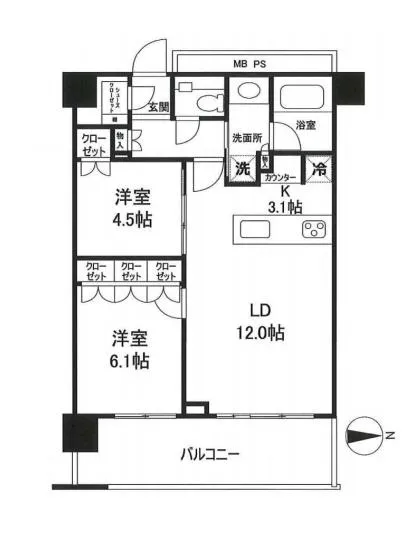 グランドメゾン白金の杜 ザ・タワー 24F