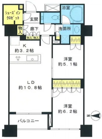 ザ湾岸タワーレックスガーデン 24F