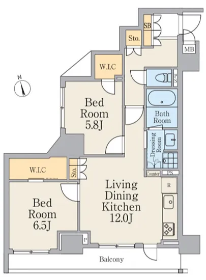 クレストコート町屋 201