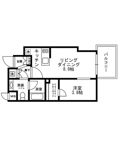 レジディア町屋 305