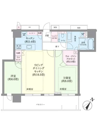 MID TOWER GRAND 23F