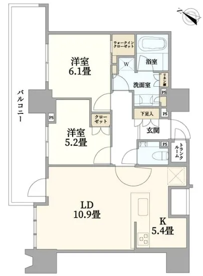 ザ・パークハウス高輪タワー 14F