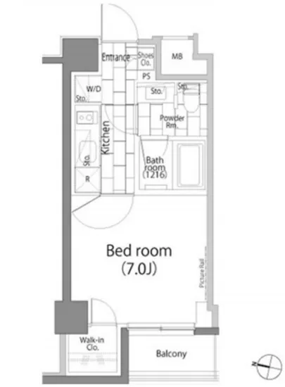 パークハビオ日本橋蛎殻町 204