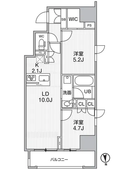 シーズンフラッツ新御徒町 1002